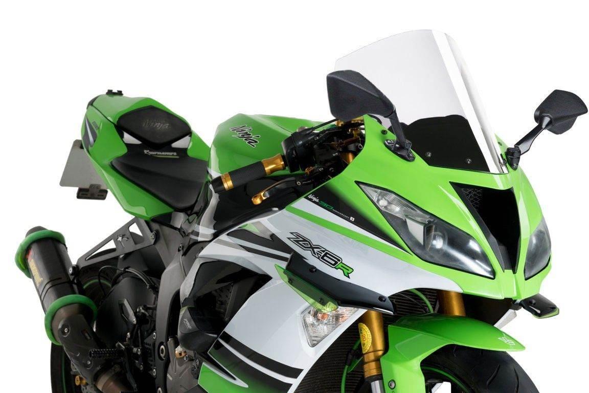 Szyba Wyścigowa Puig Do Kawasaki Zx-6r 09-23 Przezroczysta