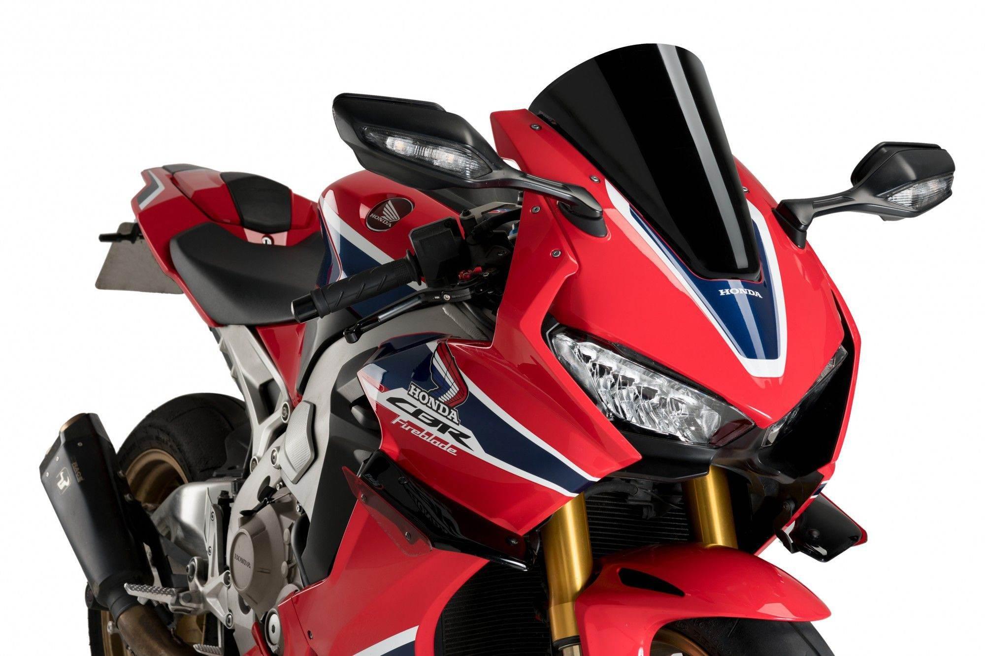 Szyba Wyścigowa Puig Do Honda Cbr1000rr 17-19 Czarna
