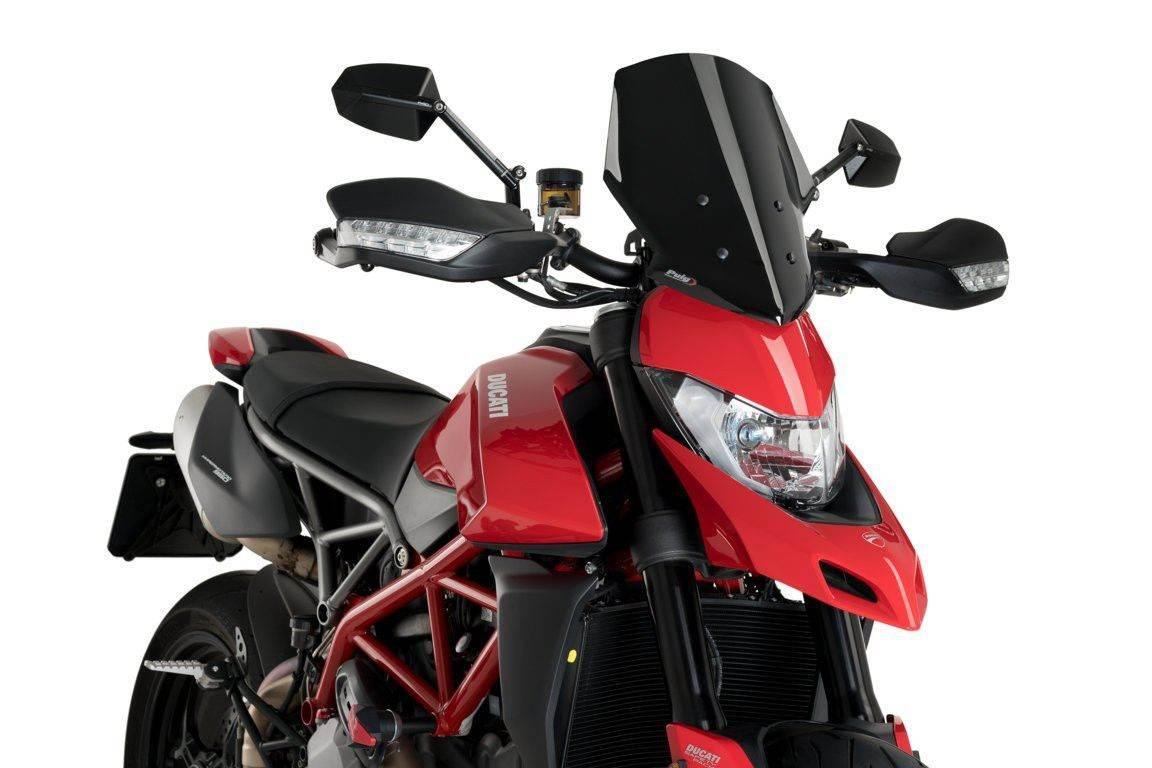 Szyba Owiewka Puig Do Ducati Hypermotard 950 19-22 Czarna