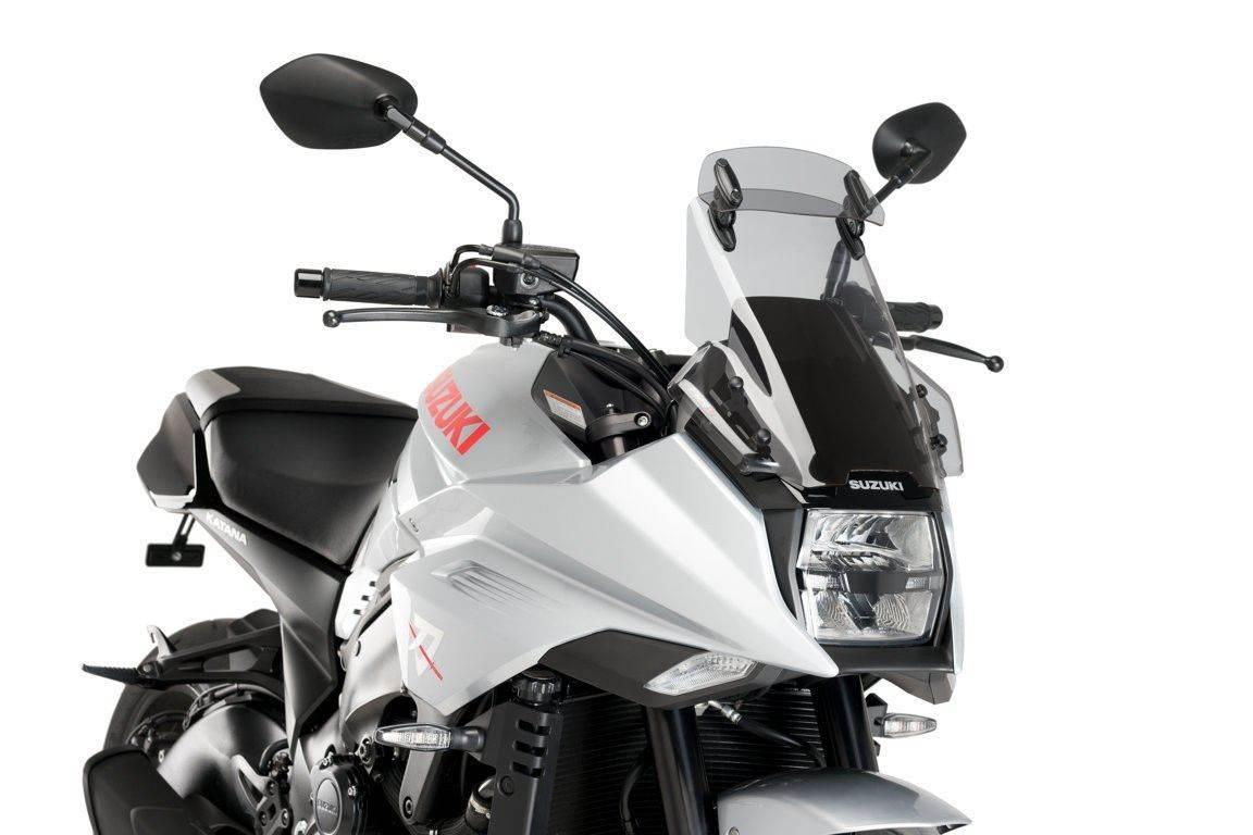 Szyba Turystyczna Puig Do Suzuki Katana 19-22 Z Deflektorem Lekko Przyciemn