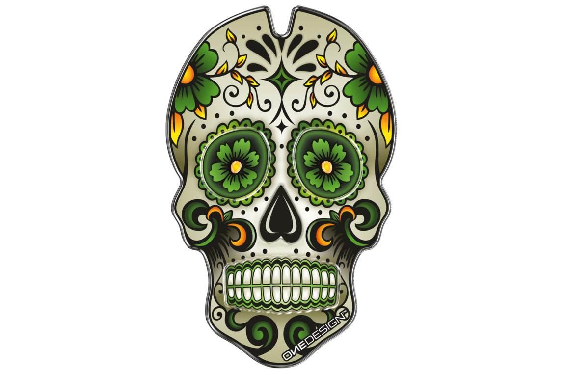 Uniwersalny Tankpad Skull Puig Zielony | 3673V - zdjęcie 2