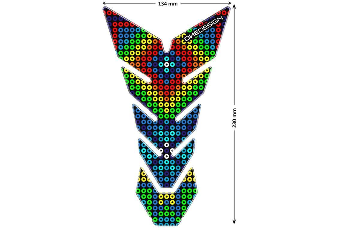 Uniwersalny Tankpad Colours Puig | 3675R - zdjęcie 3