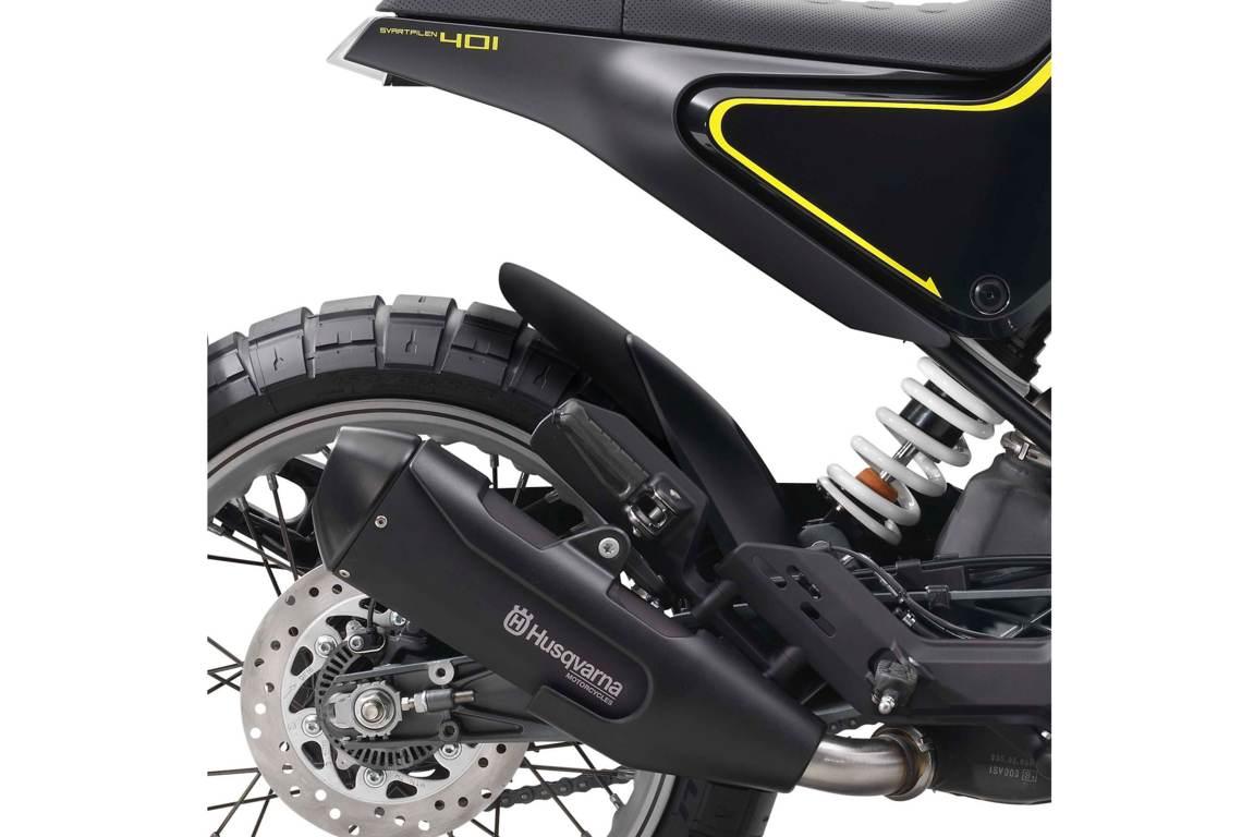 Przedłużenie Błotnika Puig Do Husqvarna Vitpilen 401 18-21 Tylne Czarny Mat - zdjęcie 2