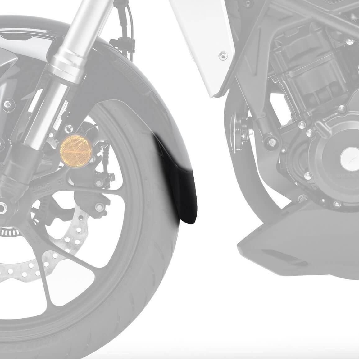 Przedłużenie Błotnika Puig Do Honda Cb125r Cb300r 18-22 Przednie Czarne - zdjęcie 2