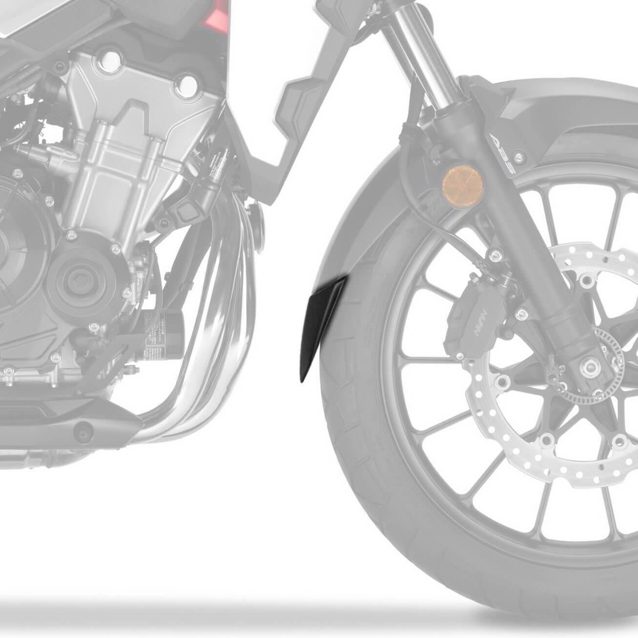 Przedłużenie Błotnika Puig Do Honda Cb500x 19-20 Przednie Czarne - zdjęcie 2