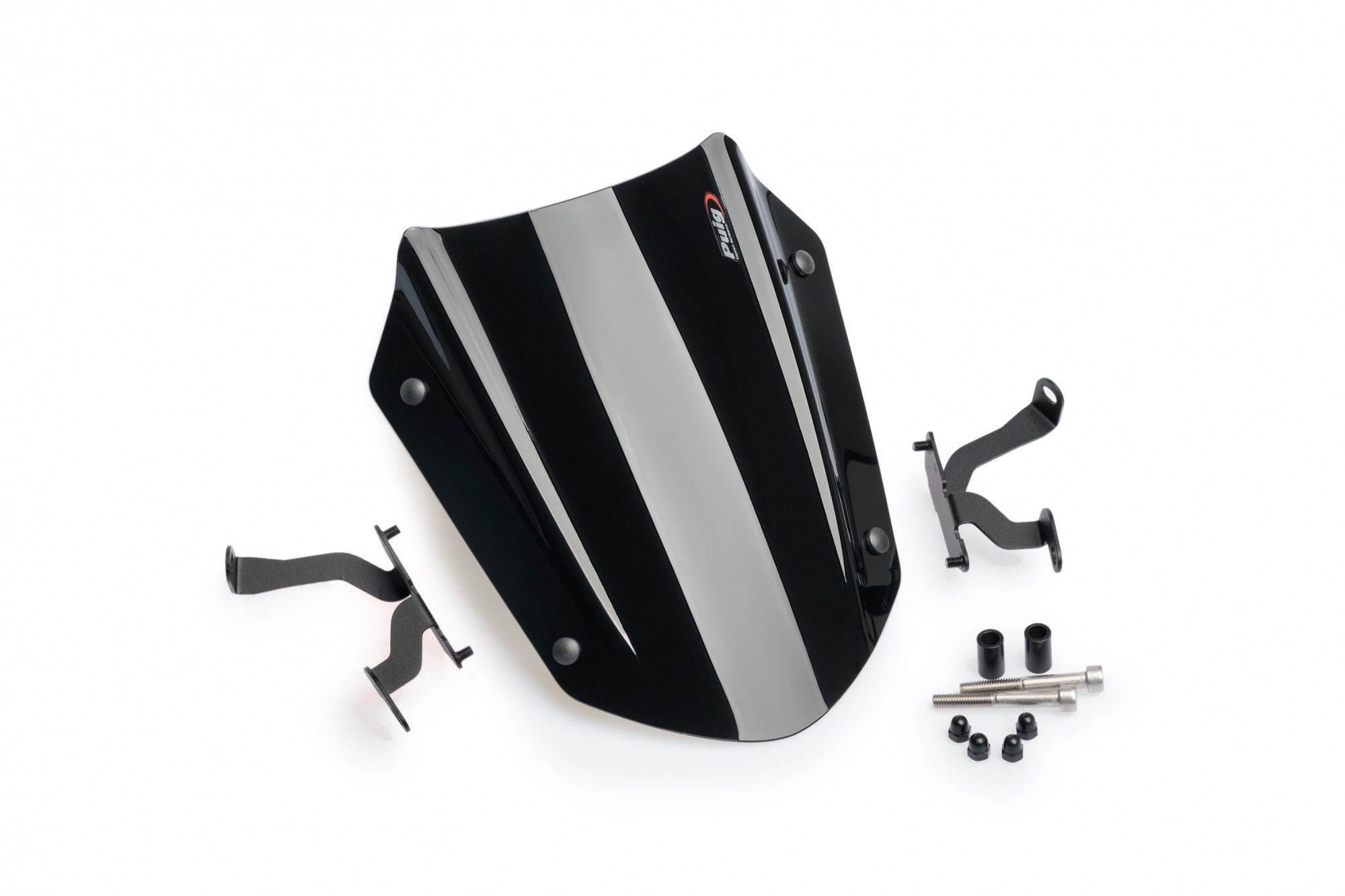 Szyba Owiewka Puig Do Ducati Diavel 1260 19-22 Sport Czarna