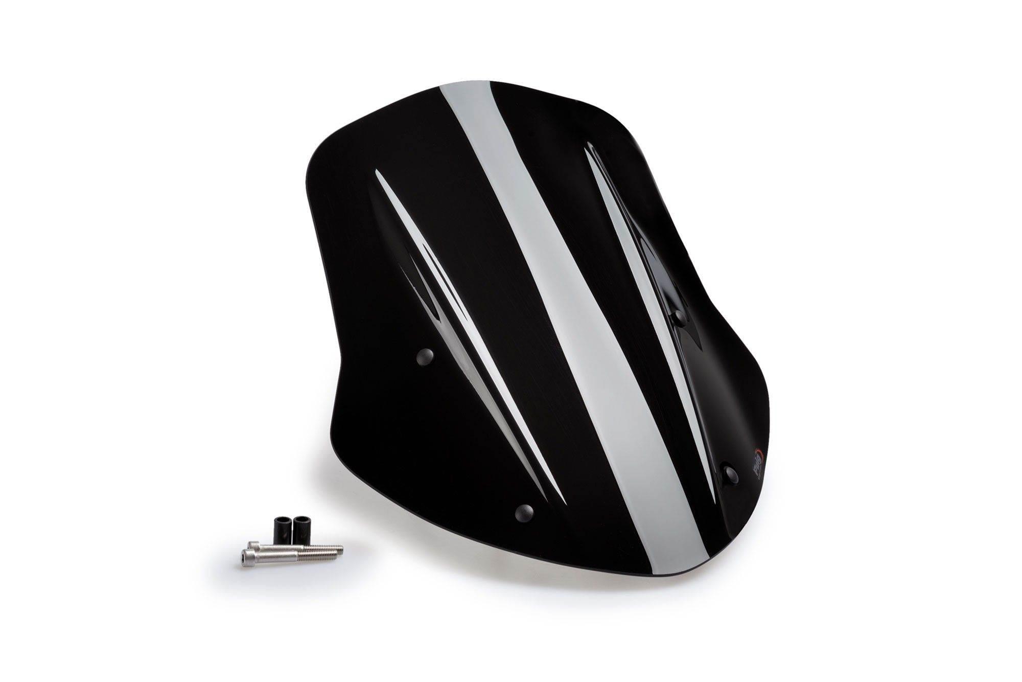 Szyba Owiewka Puig Do Ducati Diavel 1260 19-22 Touring Czarna