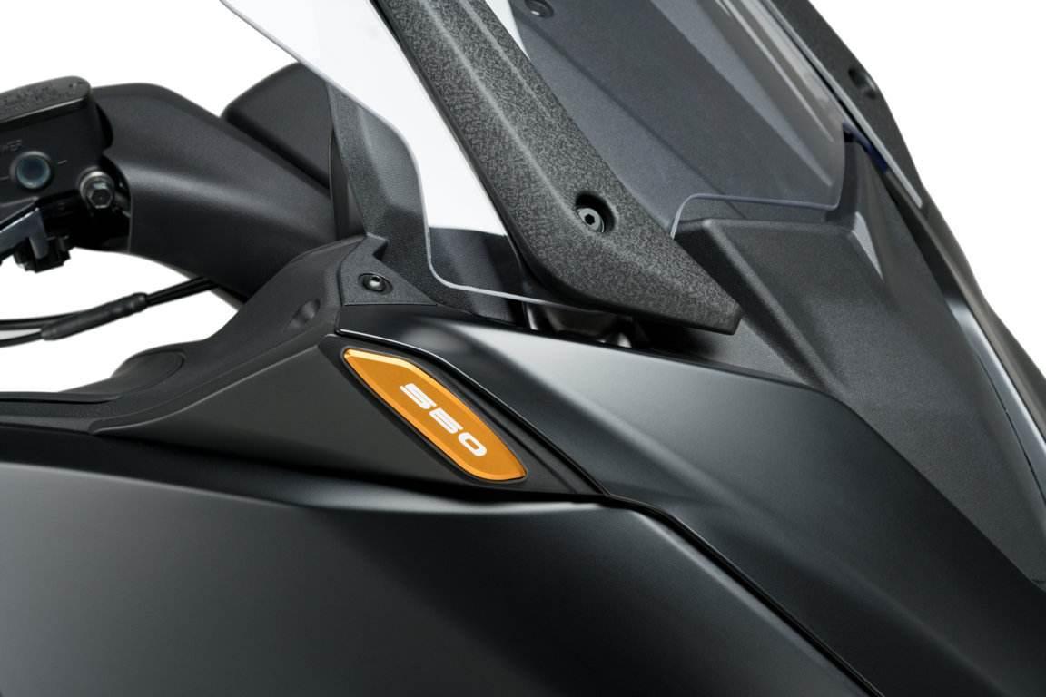 Nakładki Lusterka Wstecznego Puig Do Yamaha T-Max 560 Max Tech 20-22 Złote - zdjęcie 2