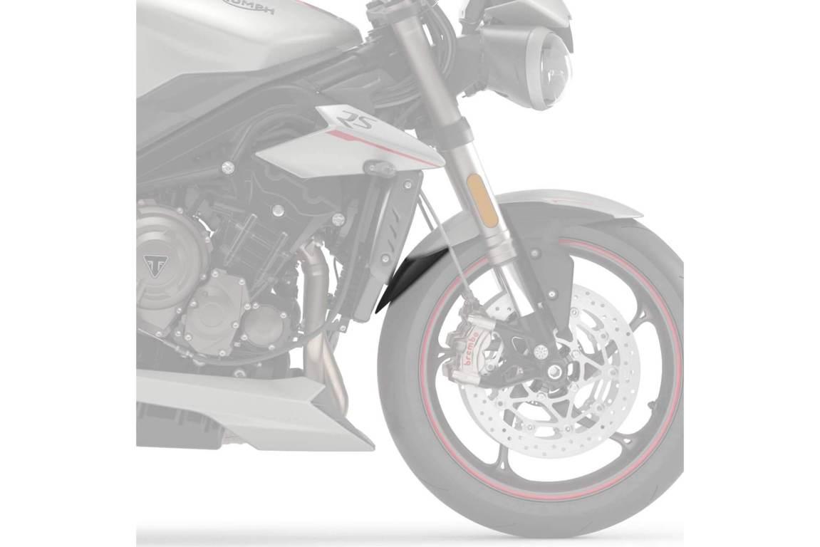 Przedłużenie Błotnika Puig Do Triumph Street Triple 17-21 Przedni Czarne