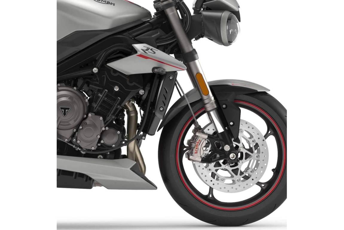 Przedłużenie Błotnika Puig Do Triumph Street Triple 17-21 Przedni Czarne - zdjęcie 2