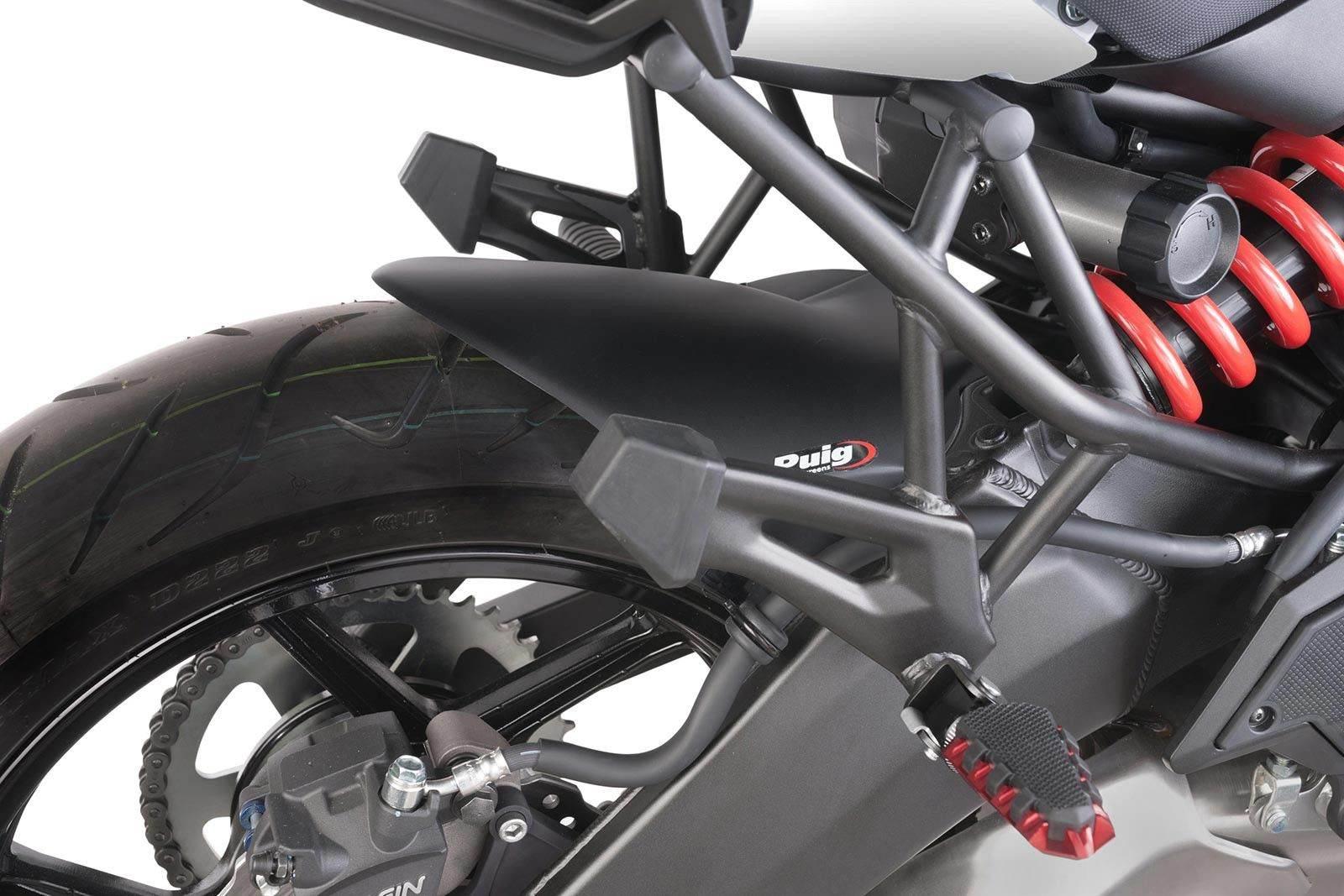 Błotnik Tylny Puig Do Kawasaki Versys 650 07-21 Czarny Mat - zdjęcie 2