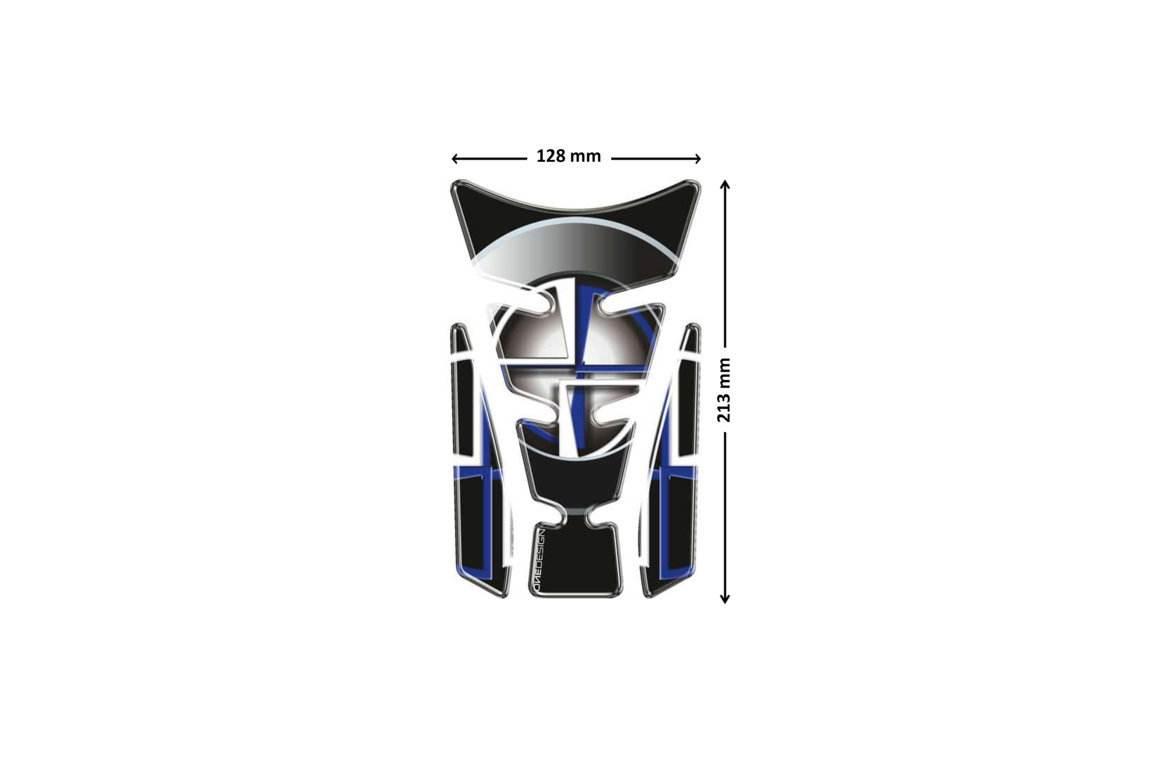 Tankpad Puig Wings Wzór Bmw Czarny | 4718N - zdjęcie 3