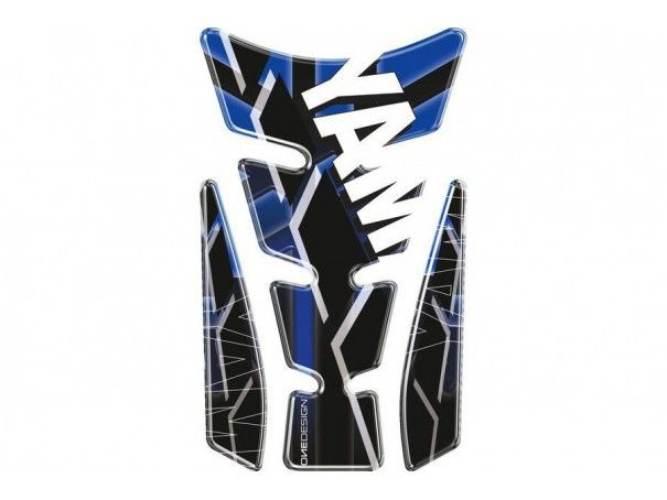 Tankpad Puig Wings Wzór Yamaha Niebieski