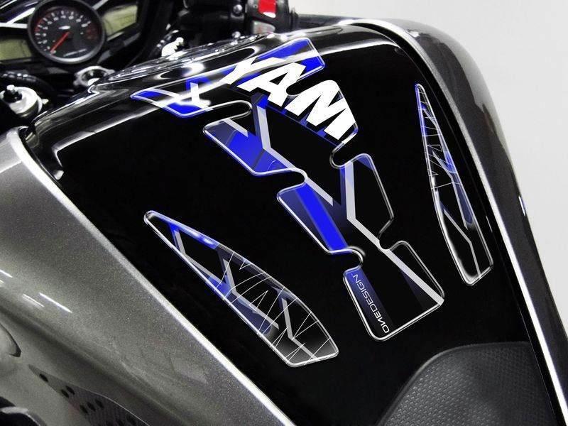Tankpad Puig Wings Wzór Yamaha Niebieski - zdjęcie 2