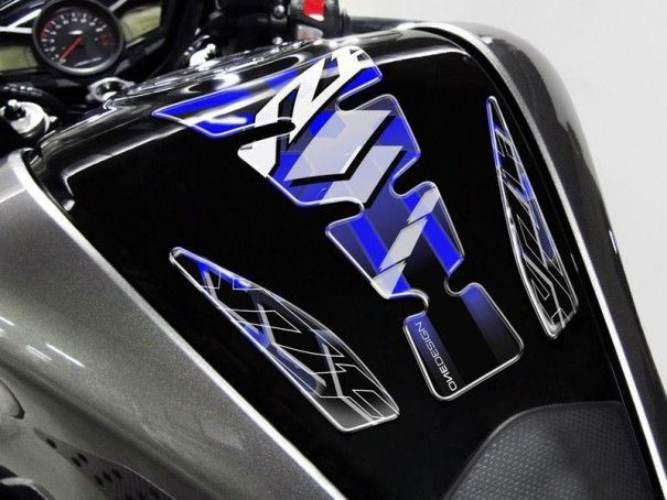 Tankpad Puig Wings Wzór Yamaha Yzf Niebieski - zdjęcie 2