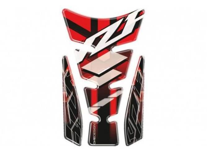 Tankpad Puig Wings Wzór Yamaha Yzf Czerwony