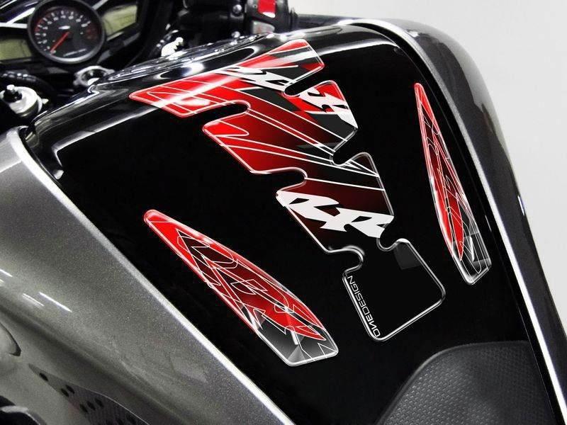 Tankpad Puig Wings Wzór Honda Cbr Czerwony - zdjęcie 2