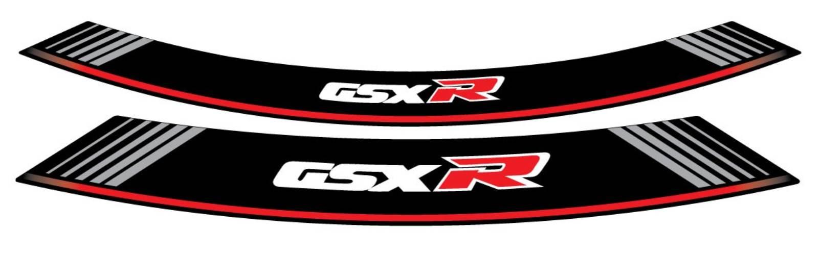 Paski Na Felgi Puig Do Suzuki Gsxr Srebrne
