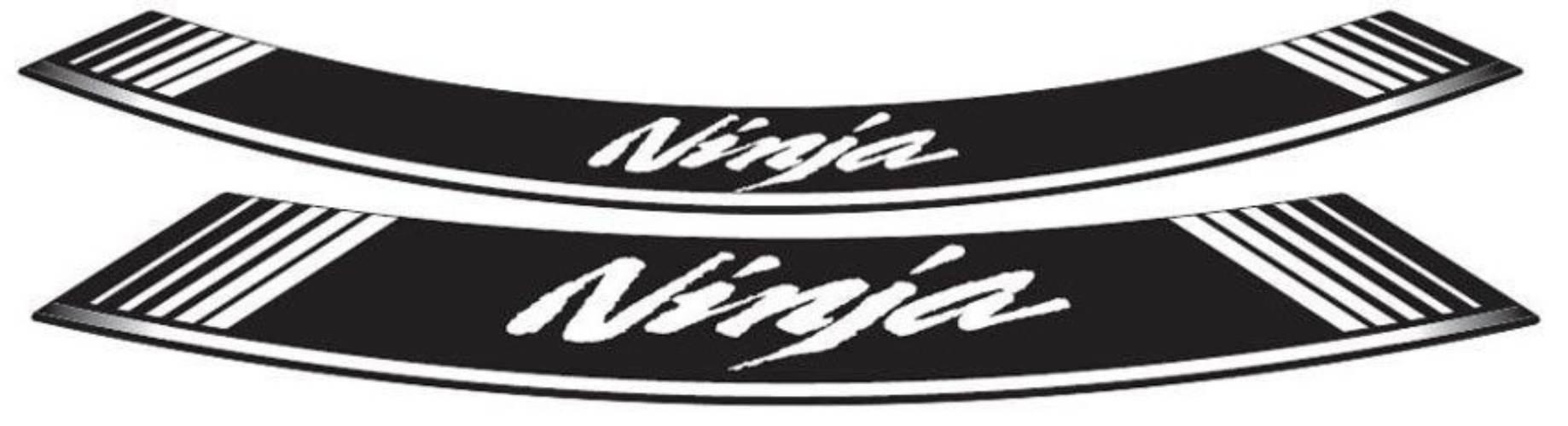 Paski Na Felgi Puig Do Kawasaki Ninja Białe