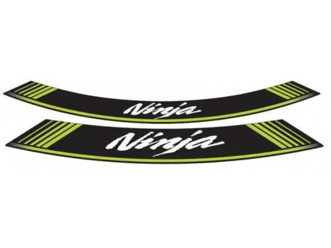 Paski Na Felgi Puig Do Kawasaki Ninja Zielone