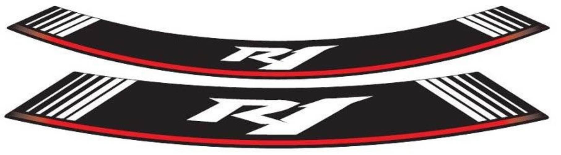 Paski Na Felgi Puig Do Yamaha R1 Białe | 5529B