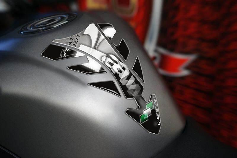 Tankpad Puig Future Do Motocykli Kawasaki Srebrny - zdjęcie 2