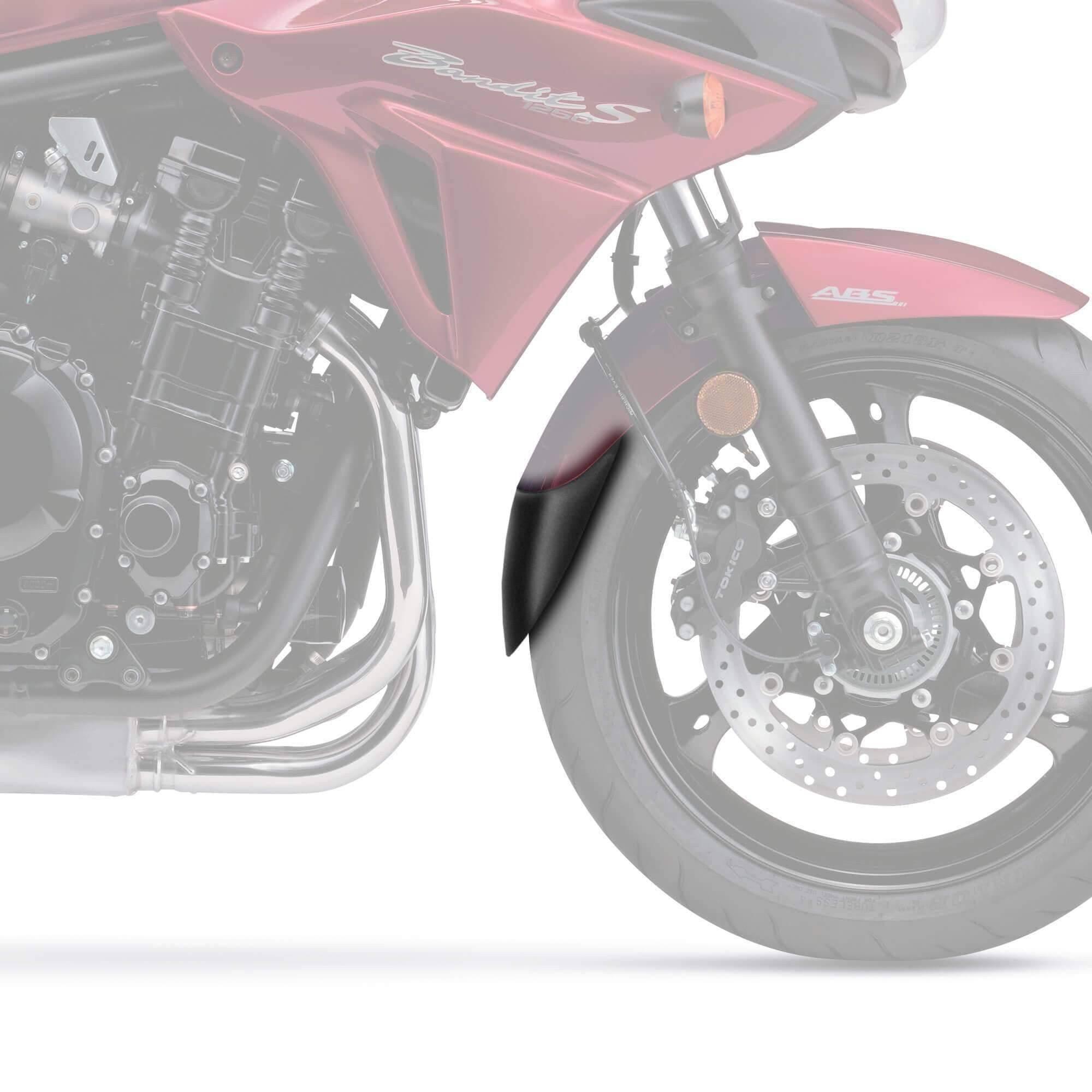 Przedłużenie Błotnika Puig Do Suzuki Bandit Gsf650 09-14 Przednie Czarny - zdjęcie 2