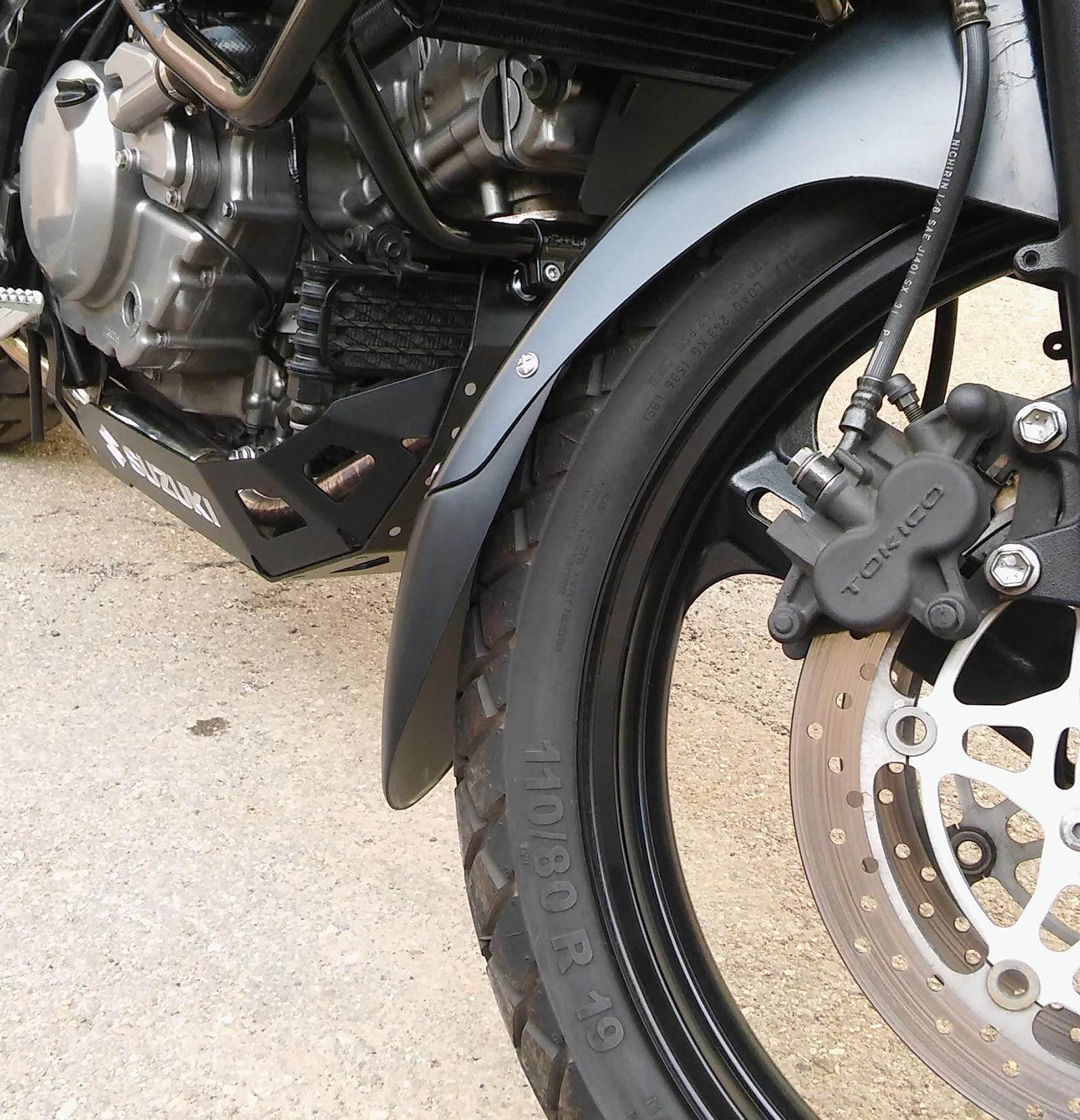 Przedłużenie Błotnika Puig Do Suzuki V-Strom Dl650 04-11 Dl1000 02-08 Przed - zdjęcie 3