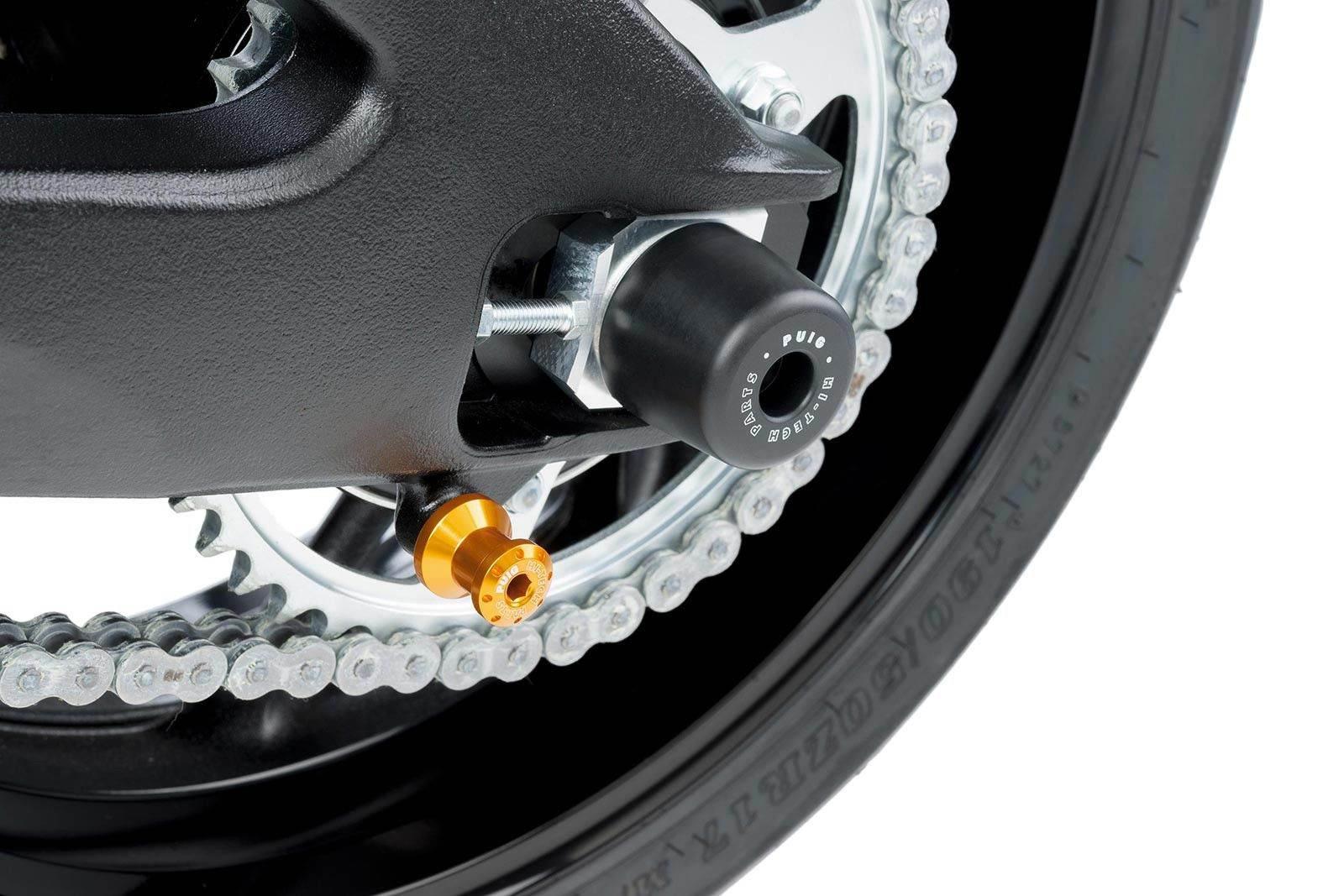 Rolki Wahacza Puig M8 Bmw S1000 Honda Kawasaki Suzuki Złote