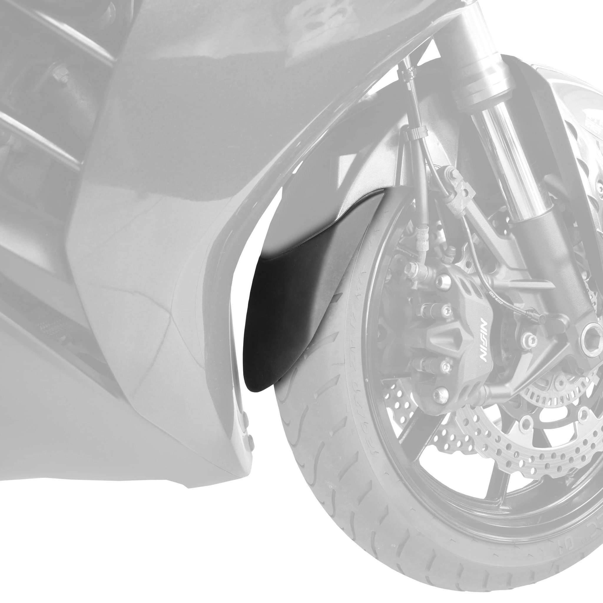 Przedłużenie Błotnika Do Kawasaki Zzr1400 Gtr1400 Zx14r Przednie Czarne - zdjęcie 2