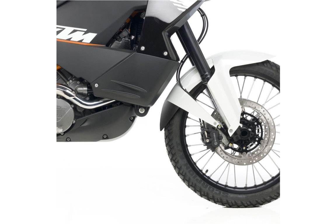 Przedłużenie Błotnika Do Ktm 990 Adventure 03-12 Przednie Czarne - zdjęcie 2