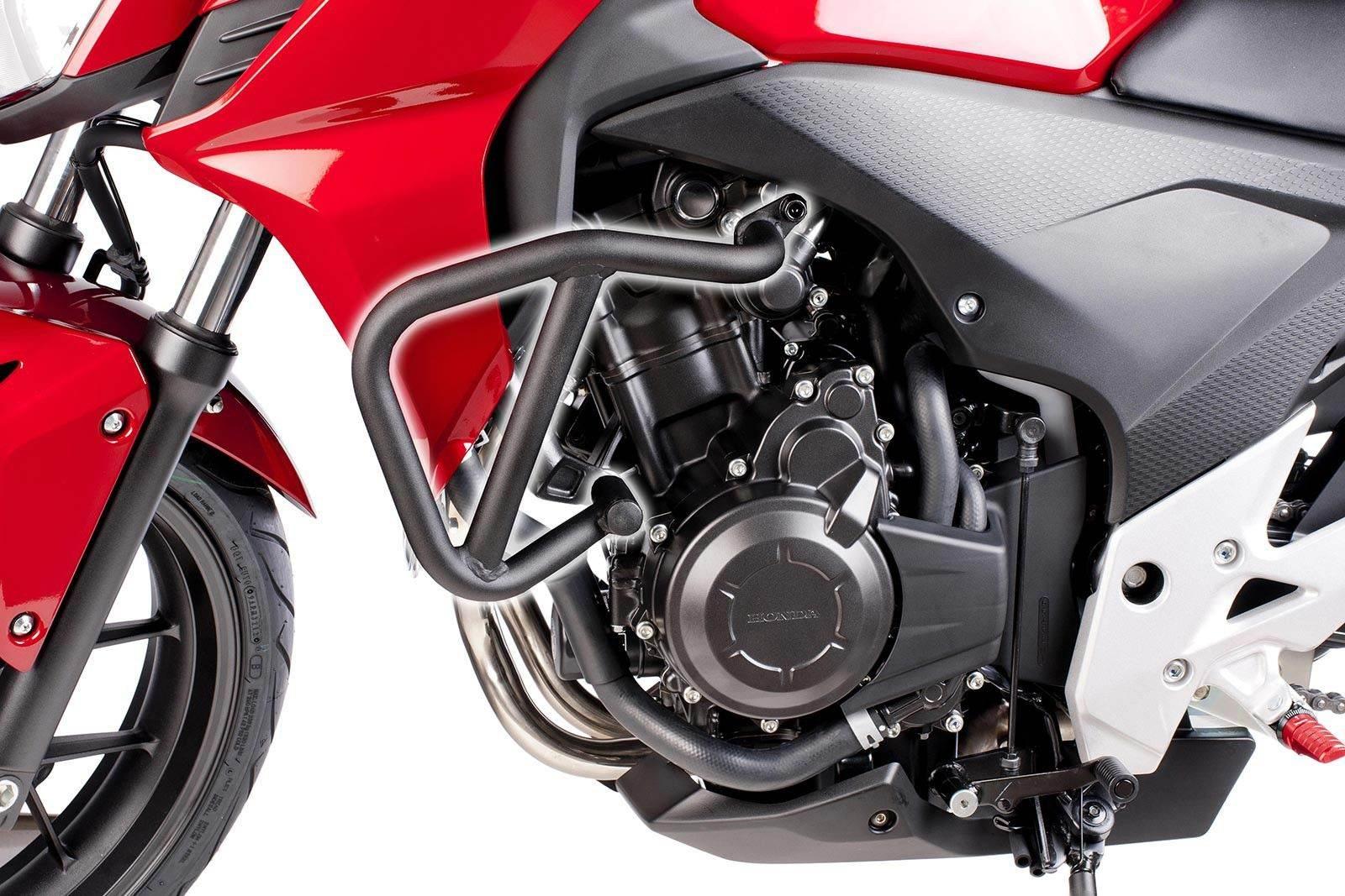 Gmol Crashbar Puig Do Honda Cb500f 13-22 Cb500x 13-18 Czarny - zdjęcie 2
