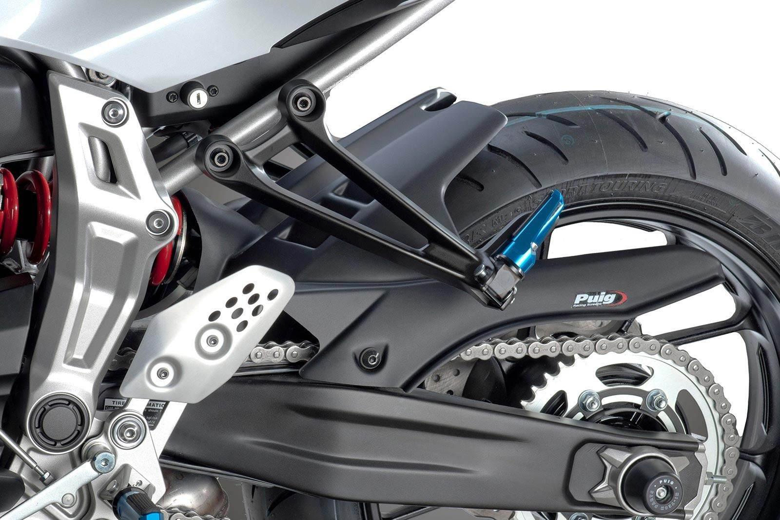 Błotnik Tylny Puig Do Yamaha Mt-07 Xsr700 14-22 Czarny Mat - zdjęcie 2