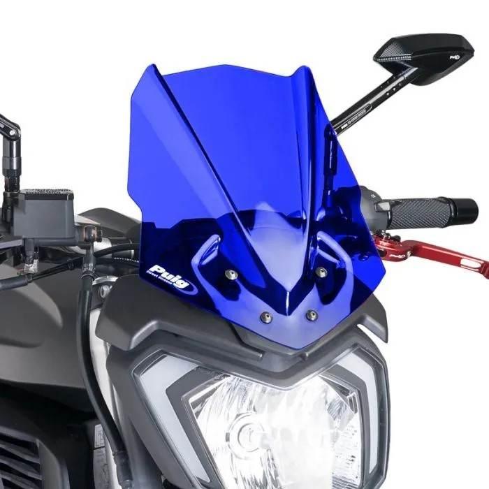 Szyba Owiewka Puig Do Yamaha Mt-125 14-19 Niebieska