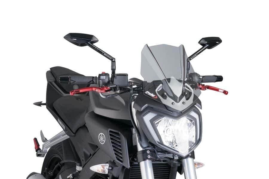 Szyba Owiewka Puig Do Yamaha Mt-125 14-19 Lekko Przyciemniona