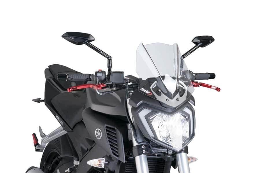 Szyba Owiewka Puig Do Yamaha Mt-125 14-19 Przezroczysta