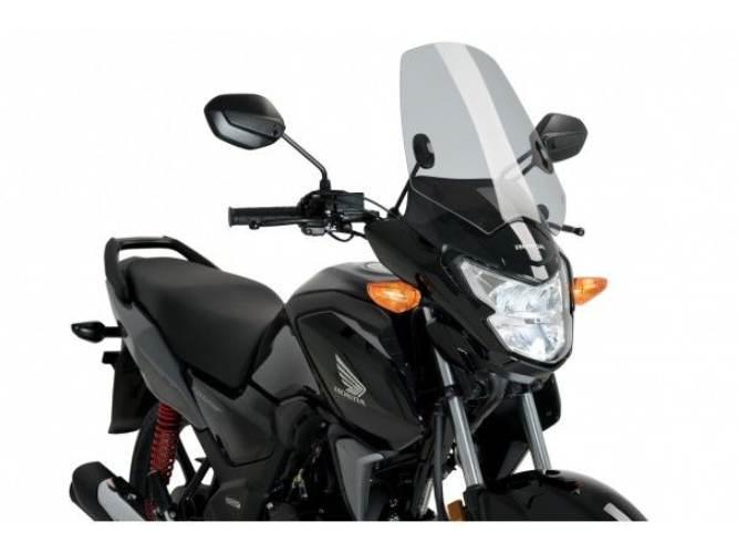 Szyba Owiewka Puig Do Honda Cb125f 15-22 Lekko Przyciemniona - zdjęcie 3
