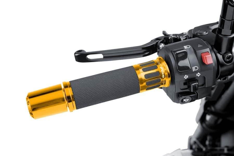 Manetki Gripy Hi-Tech Racing 123mm Puig Złote