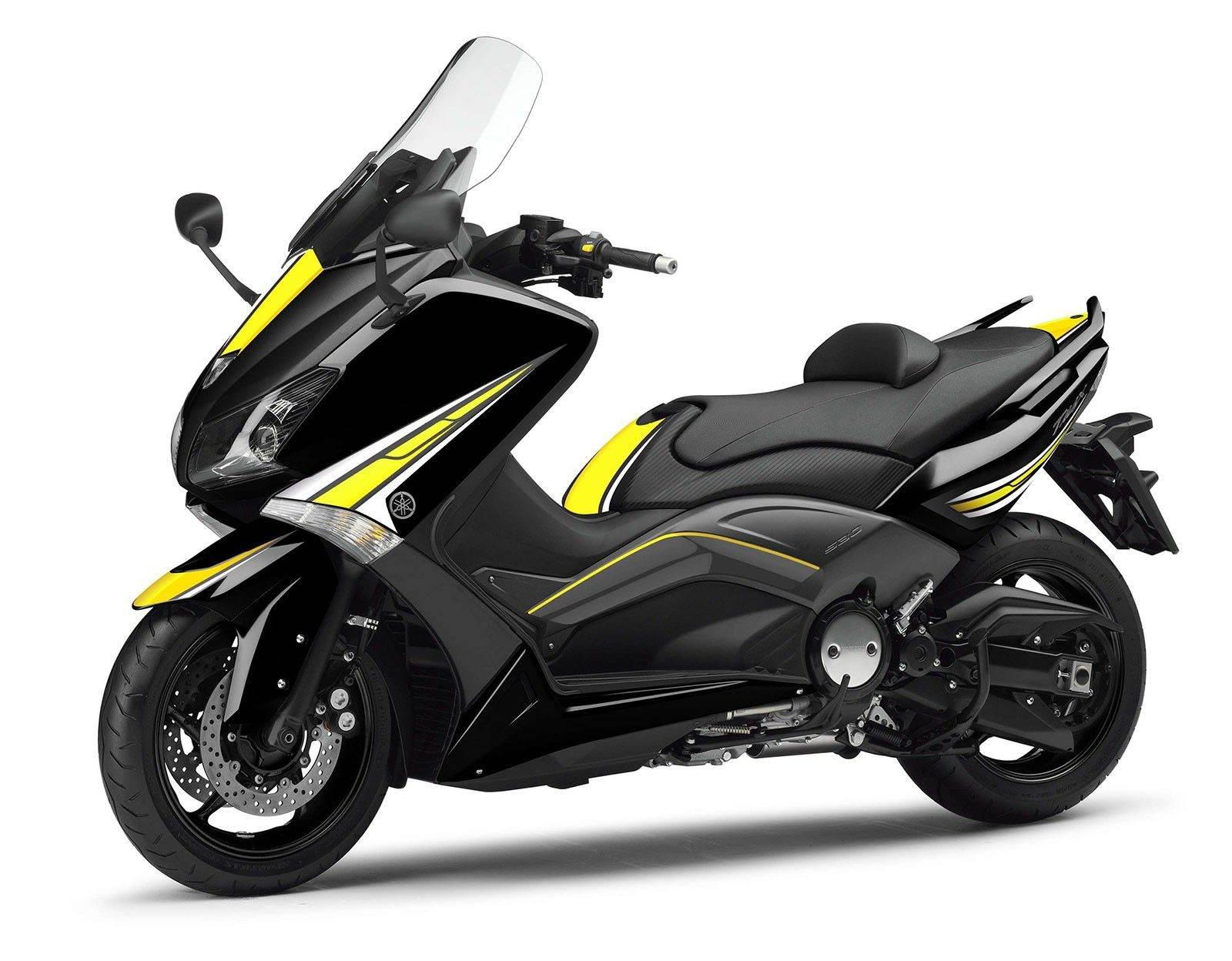 Zestaw Naklejek Puig Do Yamaha T-Max 530 12-14 Żółte 8421 - zdjęcie 2