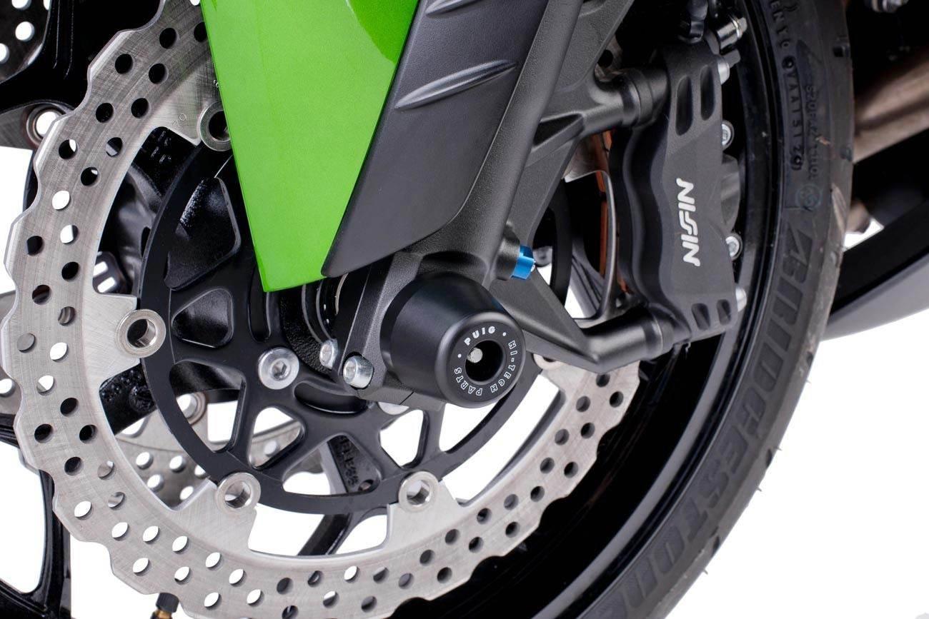 Protektory Osi Koła Puig Do Kawasaki Zzr1400 12-15 Przód