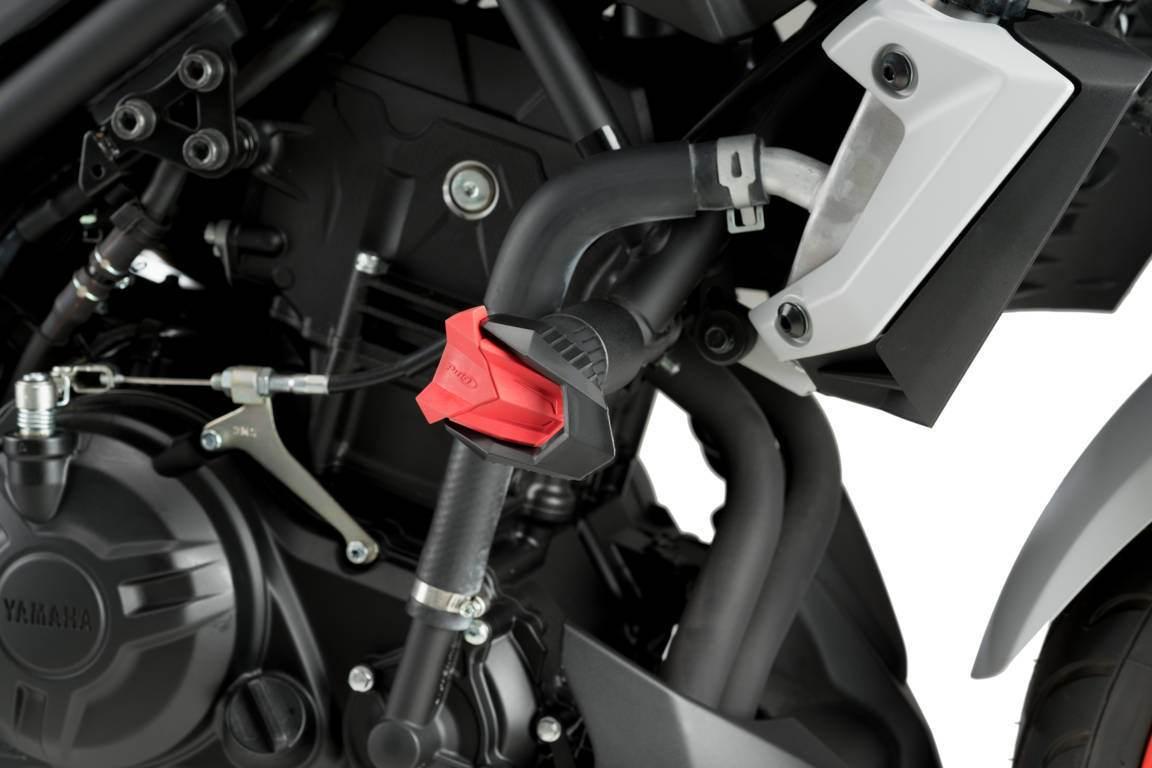 Crash Pady Puig Do Yamaha Mt-03 16-22 Czarne