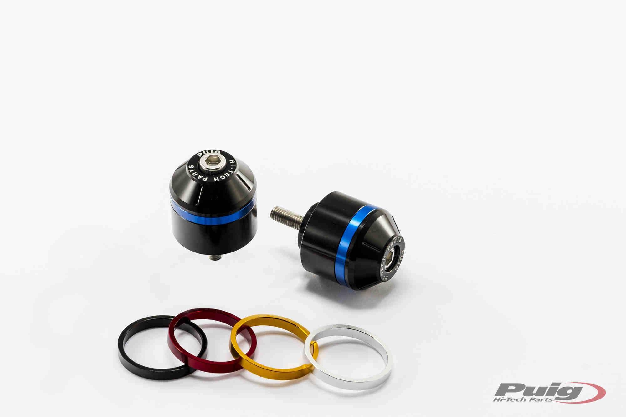 Ciężarki Końcówki Kierownicy Krótkie Z Pierścieniami Puig Do Yamaha Mt-03 C