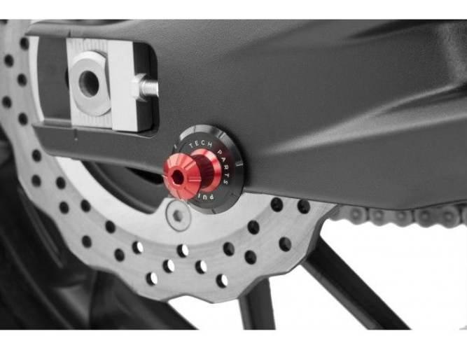 Rolki Wahacza Puig M10x125 Pro Kawasaki Ktm Rc Czerwone - zdjęcie 2