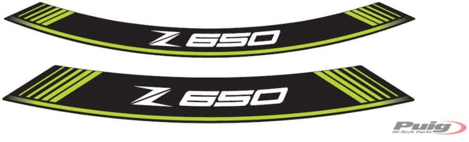 Paski Na Felgi Puig Do Kawasaki Z650 Zielone
