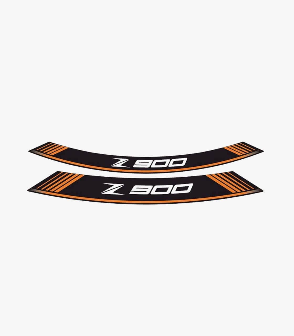 Paski Na Felgi Puig Do Kawasaki Z900 Pomarańczowe