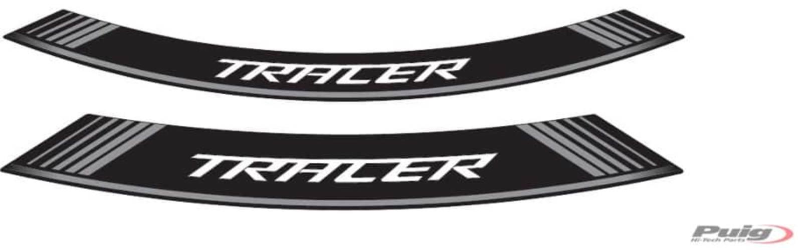 Paski Na Felgi Puig Do Yamaha Mt-07 Logo Tracer Srebrne