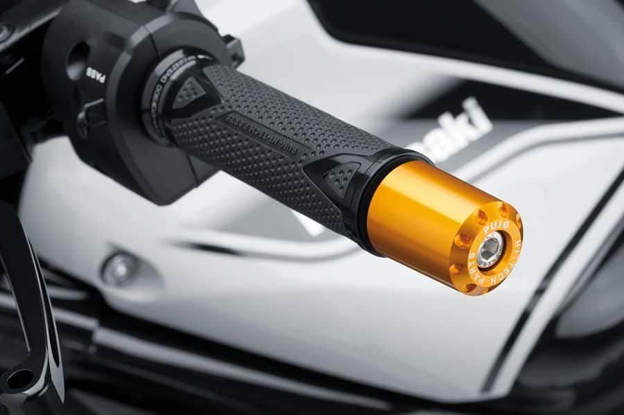 Ciężarki Końcówki Kierownicy Długie Puig Do Yamaha Mt-09 Tracer Złote