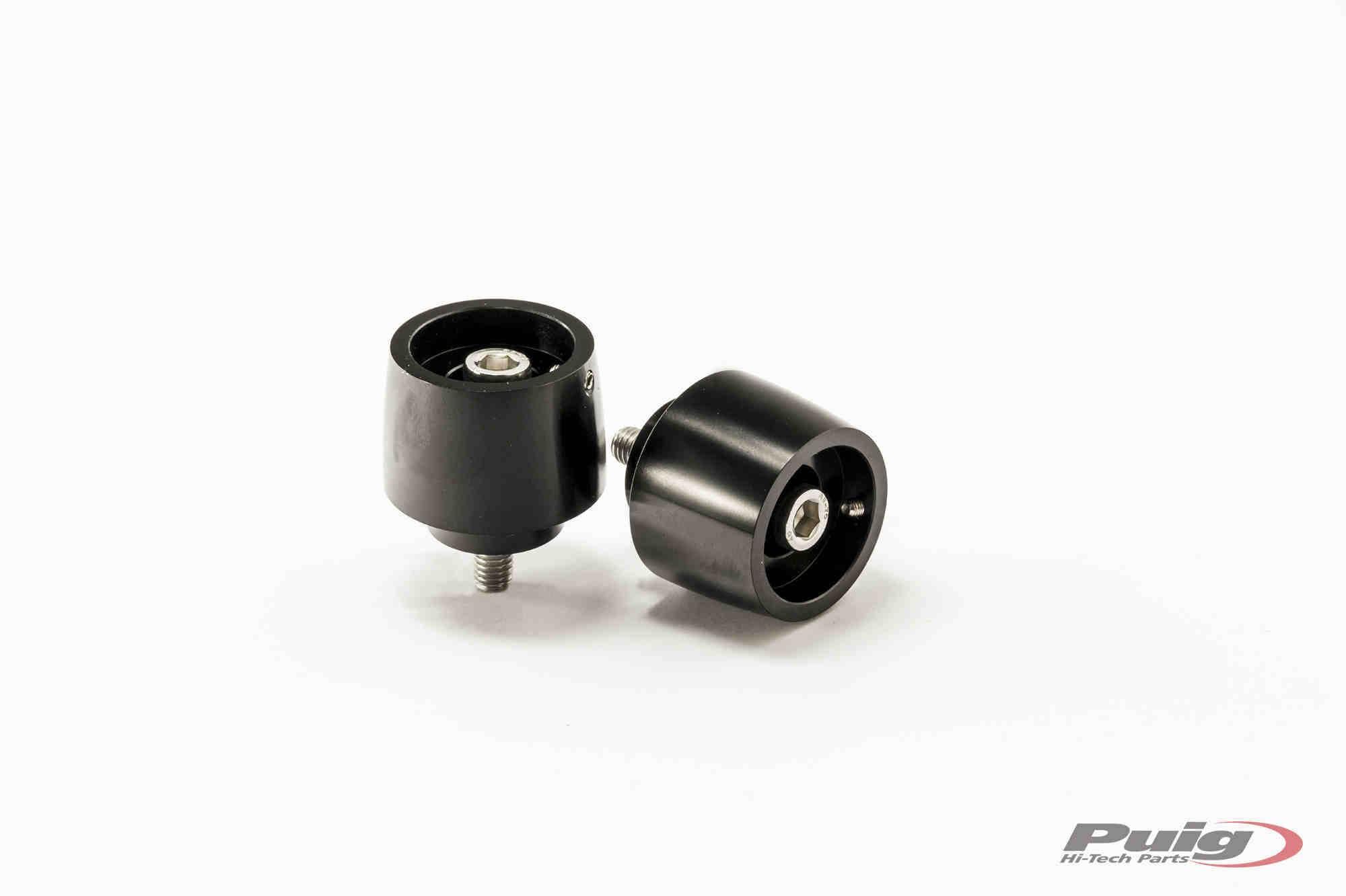 Ciężarki Końcówki Kierownicy Puig Podstawa Baza Czarna Model Thruster Do Yamaha