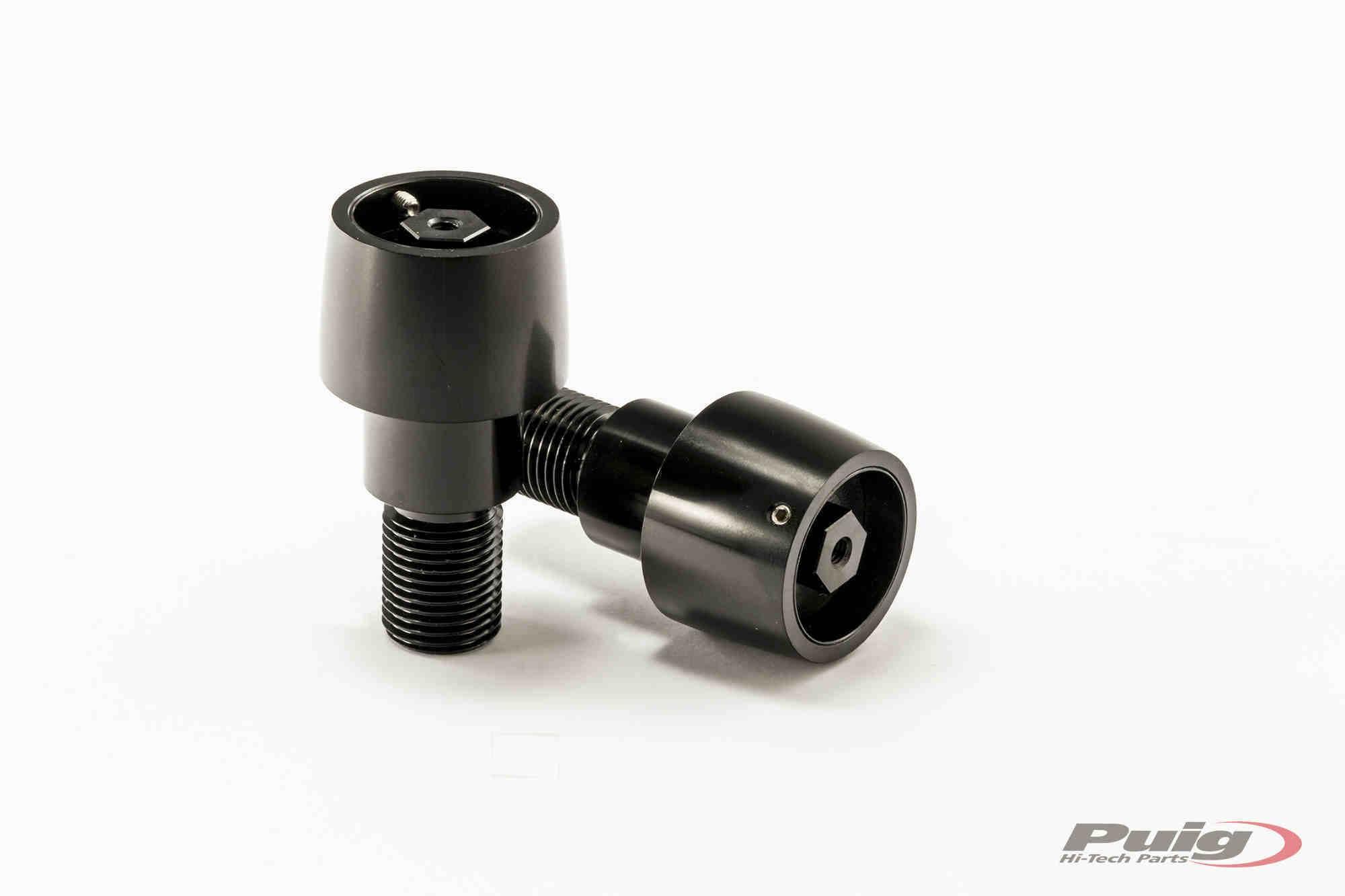 Ciężarki Końcówki Kierownicy Puig Podstawa Baza Czarna Model Thruster Do Yamaha