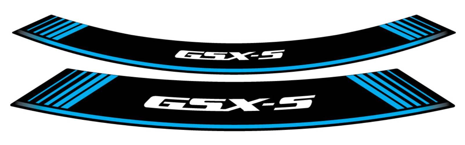 Paski Na Felgi Puig Do Suzuki Gsx Niebieskie